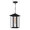 Cwi Lighting Crawford 1 Light Black Outdoor Hanging Light 0417P9-1-101 - alternate 3